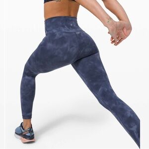 Lululemon Wunder Train High-Rise Tight Leggings 25" *Diamond Dye - 8